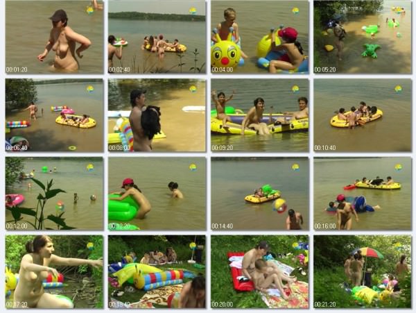 DVD of video of nudists on the lake DVD of video of nudists on the lake