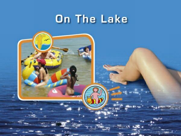 DVD of video of nudists on the lake DVD of video of nudists on the lake