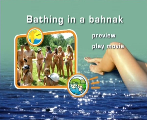 FKK video family naturism - Bathing in a Bahnak FKK video family naturism - Bathing in a Bahnak