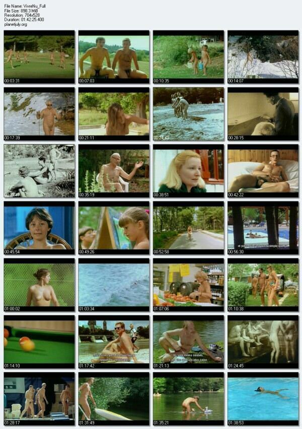Documentary video about a family nudism of the last century Documentary video about a family nudism of the last century