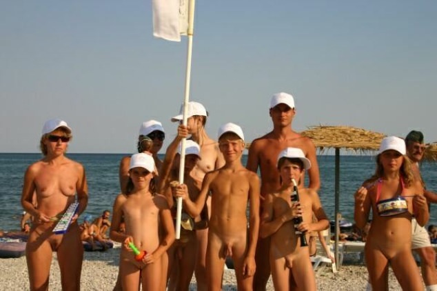 Purenudism - orchestra of nudists on a beach Purenudism - orchestra of nudists on a beach