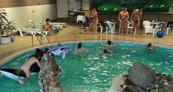 Family naturism in the pool (Pure nudism 1080p Video) Family naturism in the pool (Pure nudism 1080p Video)