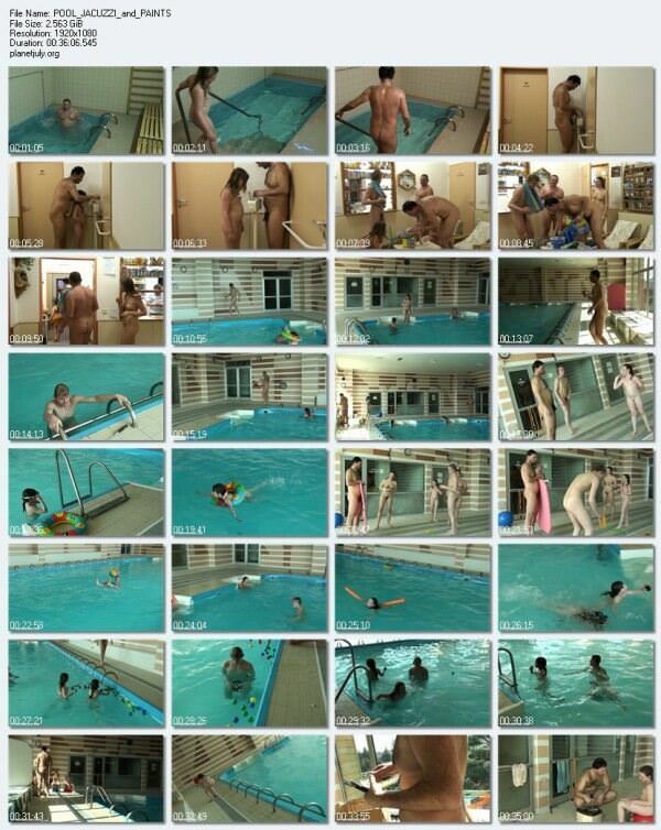 Nudists in a sauna, adult and young (Family nudism HD Video) Nudists in a sauna, adult and young (Family nudism HD Video)