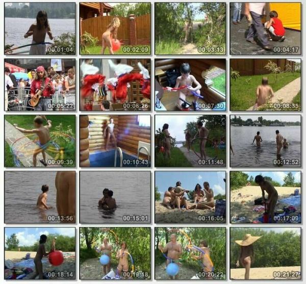 Kicking Off The Kiev Summer - family naturism video Kicking Off The Kiev Summer - family naturism video