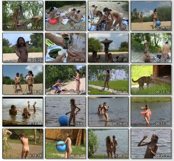 Kicking Off The Kiev Summer - family naturism video Kicking Off The Kiev Summer - family naturism video