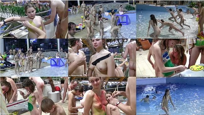 Naked people nudists in the pool video Naked people nudists in the pool video