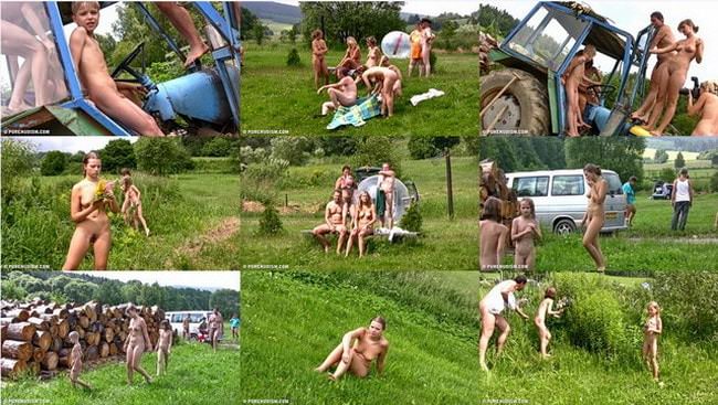 Outdoors family nudism in the nudist camp video Outdoors family nudism in the nudist camp video